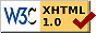 W3C XHTML 1.0